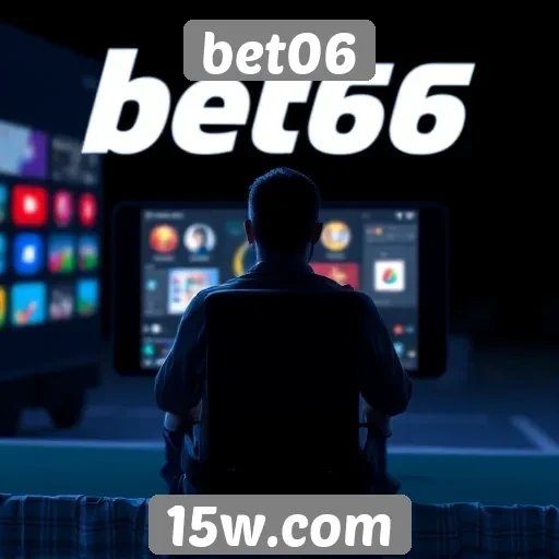Experiência do usuário em dispositivos móveis no bet06